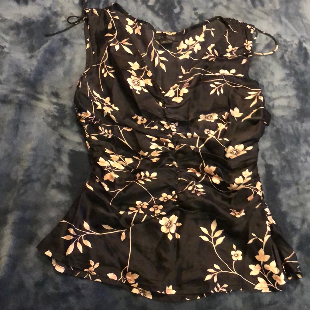 Silk flower 🌸 blouse
